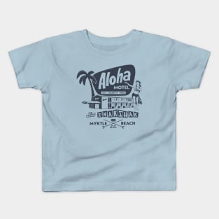 Aloha Motel hula Kids T-Shirt